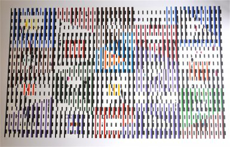 Espace Agam - Composition cinétique n° 8