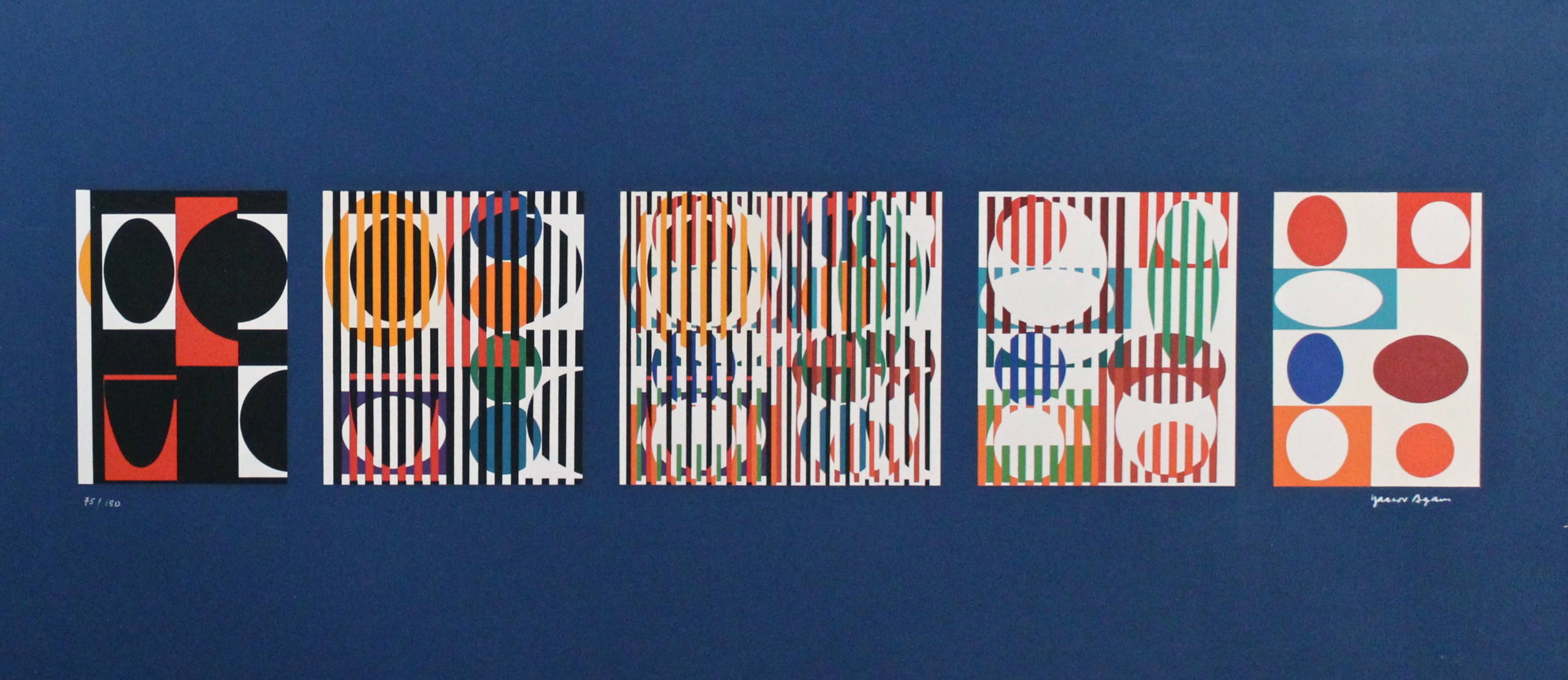 Composition aux cinq rectangles
